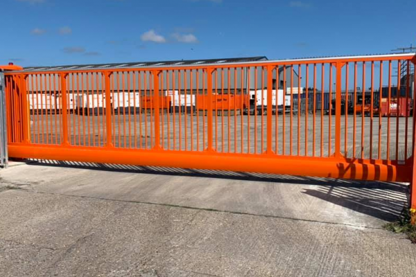 Commercial Orange gate
